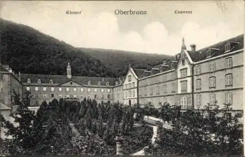 Ak Oberbronn Elsass Bas Rhin, Kloster