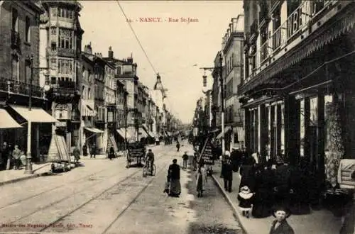 Ak Nancy Meurthe et Moselle, Rue Saint-Jean