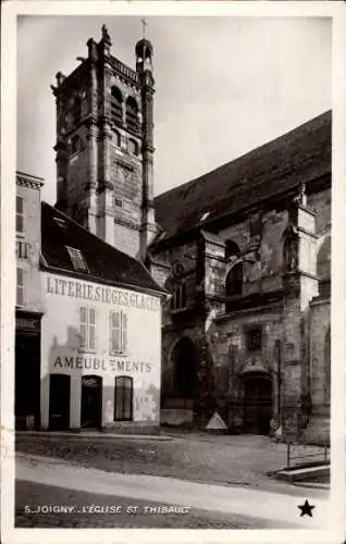 Ak Joigny-Yonne, Kirche St. Thibault