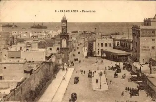 Ak Casablanca Marokko, Panorama