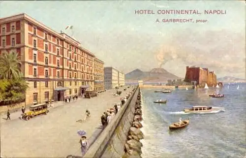 Ak Napoli Neapel Campania, Hotel Continental