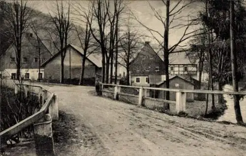 Ak Beerwalde Höckendorf Klingenberg im Erzgebirge, Restaurant Beerwalder Mühle