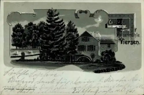 Mondschein Litho Viersen in Nordrhein Westfalen, Kaisermühle