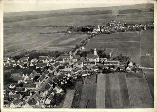 Ak Oberstotzingen in Württemberg, Fliegeraufnahme