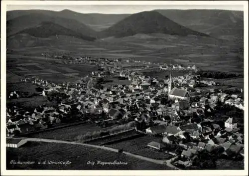 Ak Maikammer an der Weinstraße Pfalz, Fliegeraufnahme