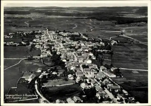 Ak Langenaltheim in Mittelfranken, Fliegeraufnahme