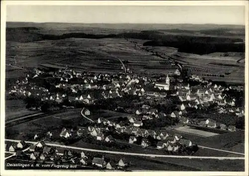 Ak Deißlingen am Neckar, Fliegeraufnahme