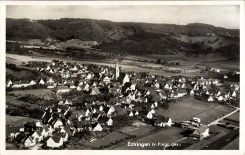 Ak Entringen Ammerbuch in Baden Württemberg, Hohenentringen, Fliegeraufnahme