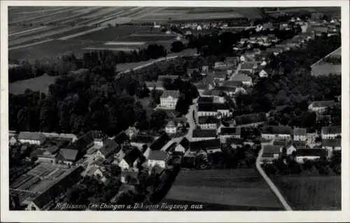 Ak Risstissen Rißtissen Ehingen an der Donau Oberschwaben, Fliegeraufnahme