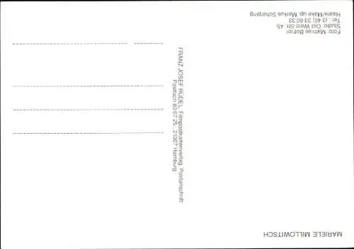 Ak Schauspielerin Mariele Millowitsch, Portrait, Autogramm