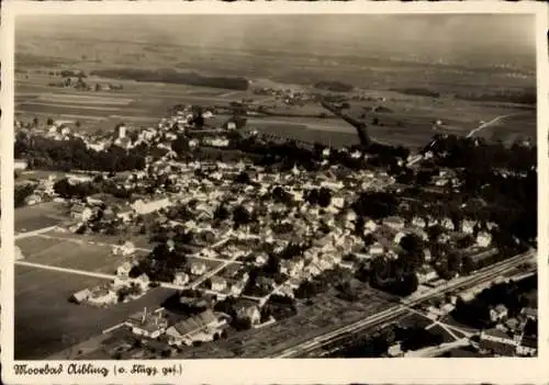 Ak Bad Aibling in Oberbayern, Fliegeraufnahme