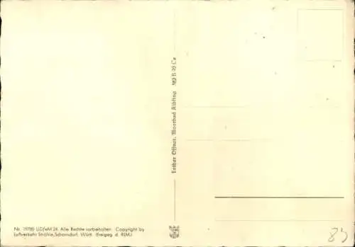 Ak Bad Aibling in Oberbayern, Fliegeraufnahme