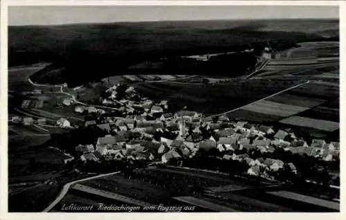 Ak Riedöschingen Blumberg am Schwarzwald, Fliegeraufnahme