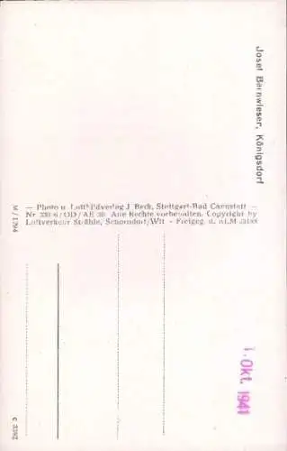 Ak Königsdorf in Oberbayern, Fliegeraufnahme