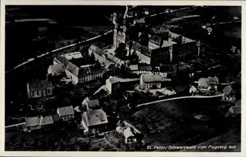 Ak St. Peter im Schwarzwald, Fliegeraufnahme