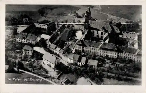 Ak St. Peter im Schwarzwald, Fliegeraufnahme