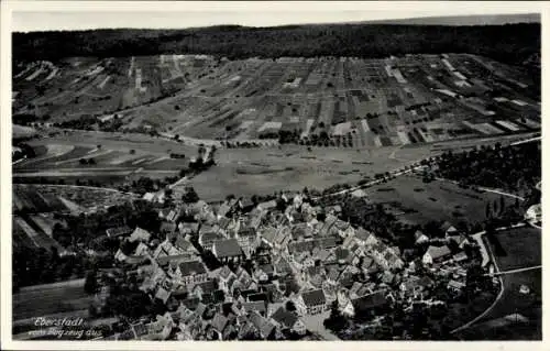 Ak Eberstadt in Württemberg, Fliegeraufnahme