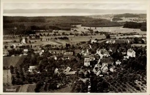 Ak Ittendorf Markdorf Bodenseekreis Baden, Fliegeraufnahme