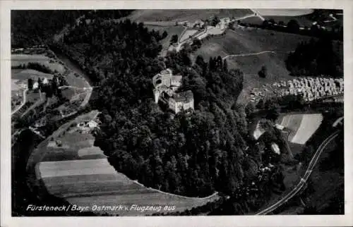 Ak Fürsteneck Eiterfeld in Hessen, Fliegeraufnahme