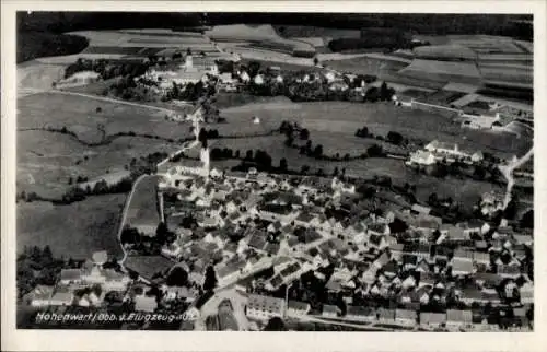 Ak Hohenwart in Oberbayern, Fliegeraufnahme