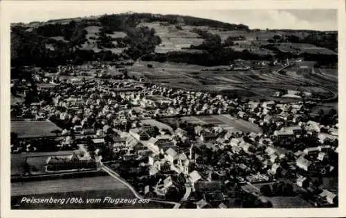 Ak Peissenberg Peißenberg in Oberbayern, Fliegeraufnahme