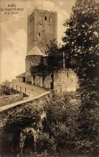 Ak Blankenstein an der Ruhr Hattingen, Burg Blankenstein