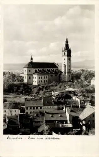 Ak Litoměřice Leitmeritz Region Aussig, Dom, Kurhaus