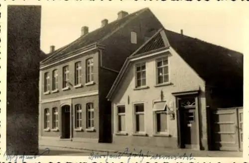 Foto Ak Aurich in Ostfriesland, Häuser Lilienstraße 3-5, Bürohaus, Wohnhaus