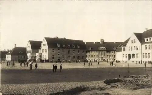 Foto Ak Gütersloh in Westfalen, Offiziers-Gefangenenlager, Kriegsgefangene, 1915