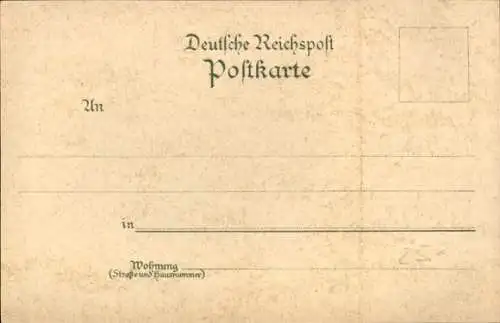 Litho Liebertwolkwitz Leipzig in Sachsen, Panorama von der Schule gesehen, Restaurant zum Gambrinus