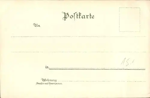 Litho Leipzig in Sachsen, Grassi-Museum, Grassi-Denkmal