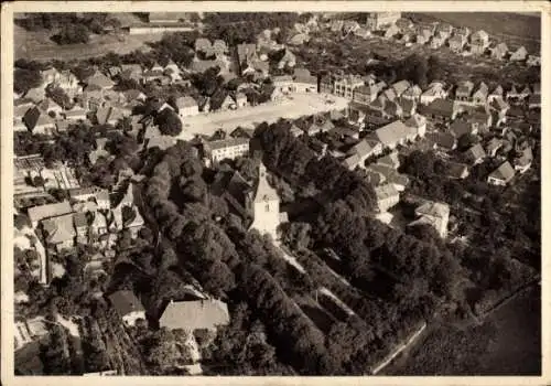 Ak Oldenburg in Oldenburg, Fliegeraufnahme