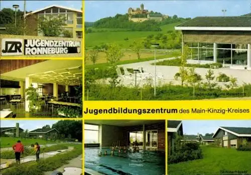 Ak Ronneburg in Hessen, Jugendzentrum, Schwimmbad