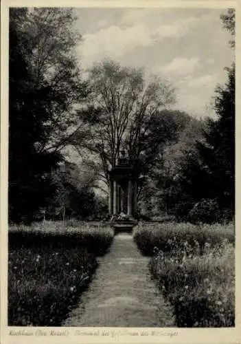 Ak Kirchhain in Hessen, Kriegerdenkmal