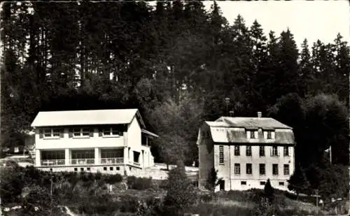 Ak Aubure Altweier Elsass Haut Rhin, Ass. des Pupilles de l'Ecole Publique du Ht-Rhine, Colonie