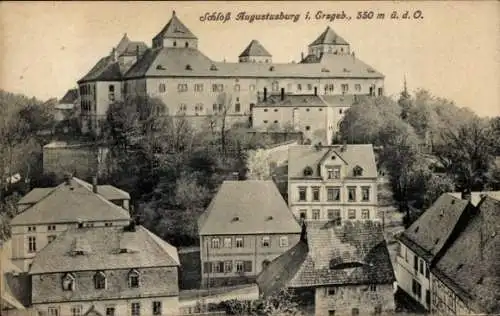 Ak Augustusburg im Erzgebirge, Schloss Augustusburg