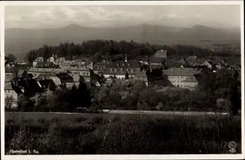 Ak Herrnhut in der Oberlausitz Sachsen, Gesamtansicht, Blick vom Hutberg