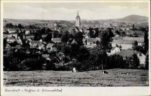 Ak Bernstadt auf dem Eigen Sachsen, Gesamtansicht, Kummersdorf