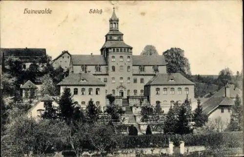 Ak Hainewalde Oberlausitz, Schloss