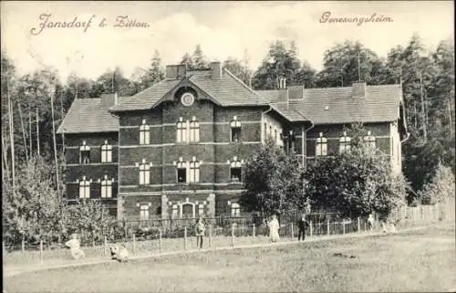 Ak Jonsdorf in Sachsen, Genesungsheim