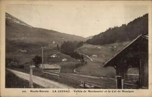 Ak La Clusaz Haute Savoie, Merdassier Valley, Manigod Pass