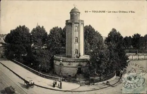 Ak Toulouse Haute Garonne, Vieux Chateau d'Eau