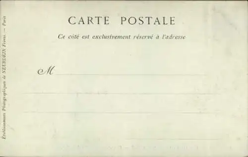 Ak Besuch von Eduard VII. in Paris 1903, Blick in die Rue des Paix