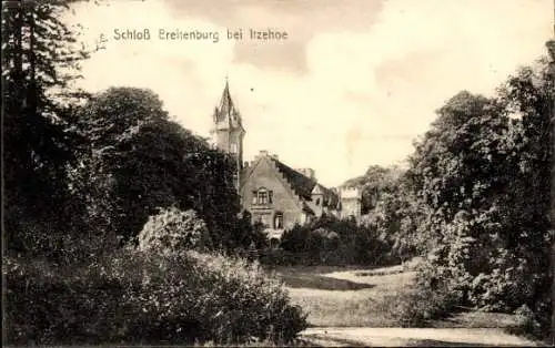 Ak Breitenburg bei Itzehoe in Holstein, Schloss Breitenburg