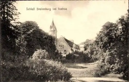 Ak Breitenburg bei Itzehoe in Holstein, Schloss Breitenburg