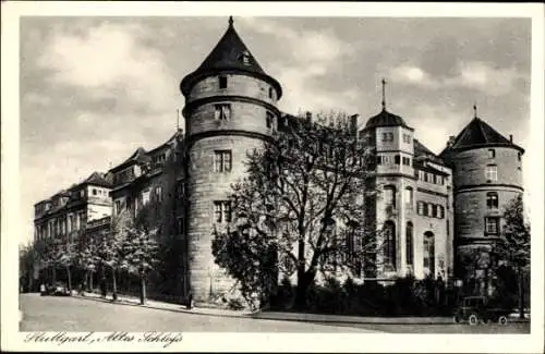 Ak Stuttgart in Württemberg, Altes Schloss