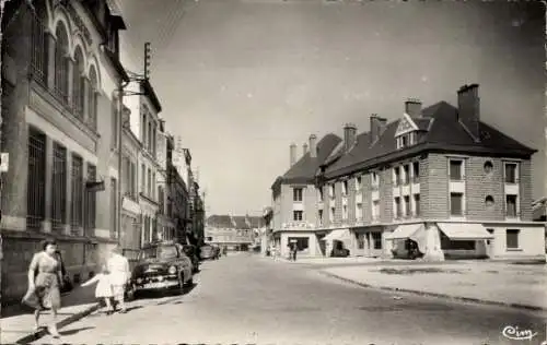 Ak Vouziers Ardennes, Rue Chanzy