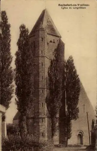 Ak Rochefort en Yvelines, Eglise de Longvilliers