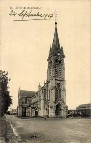 Ak Rambouillet Yvelines, Kirche