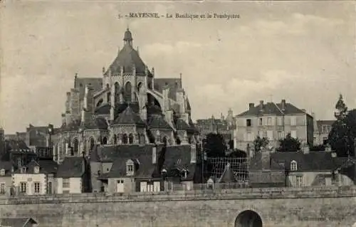 Ak Mayenne-Stadt, Basilika, Presbyterium